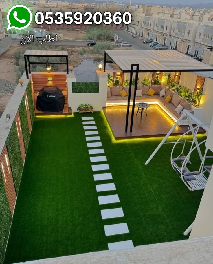 شركة تنسيق حدائق وتركيب برجولات في الدمام والخبر